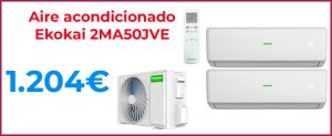 EKOKAI 2MA50JVE oferta climatización aire acondicionado barato Hiperclima Madrid