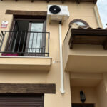 Acabado instalación aire acondicionado en fachada Hiperclima Madrid