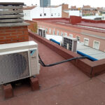 Instalación aire acondicionado en azotea Hiperclima Madrid