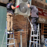 Instalación aparatos de aire acondicionado en locales comerciales
